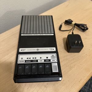 General Electric GE 3-5014A Audio Cassette Recorder Player Vintage Analog